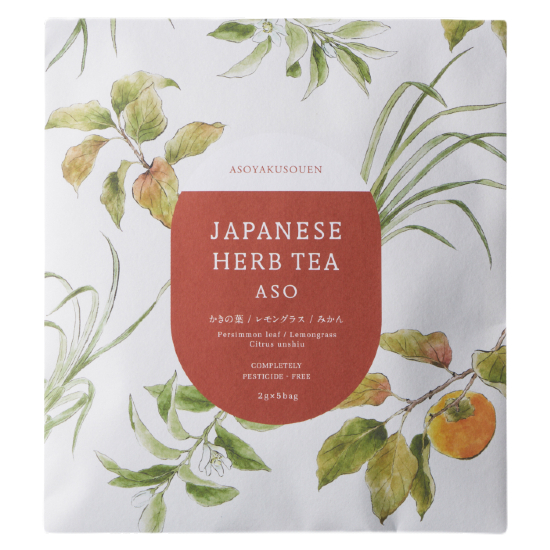 JAPANESE HERB TEA ASO（かきの葉ブレンド）２g×5包（ティーバッグ）