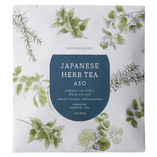 JAPANESE HERB TEA ASO　かきどおしブレンド　2g×5包